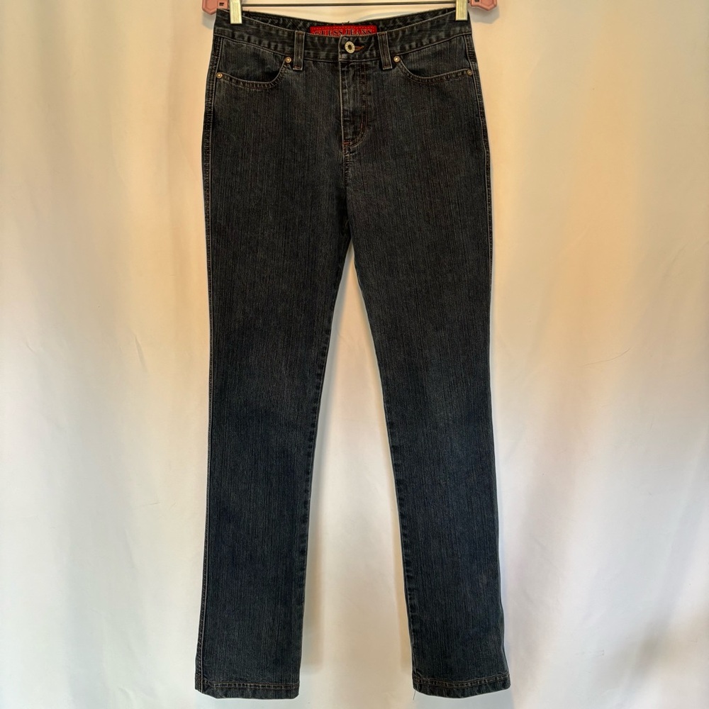 Vintage 80s Guess Jeans - straight - sz 28 - no back pockets